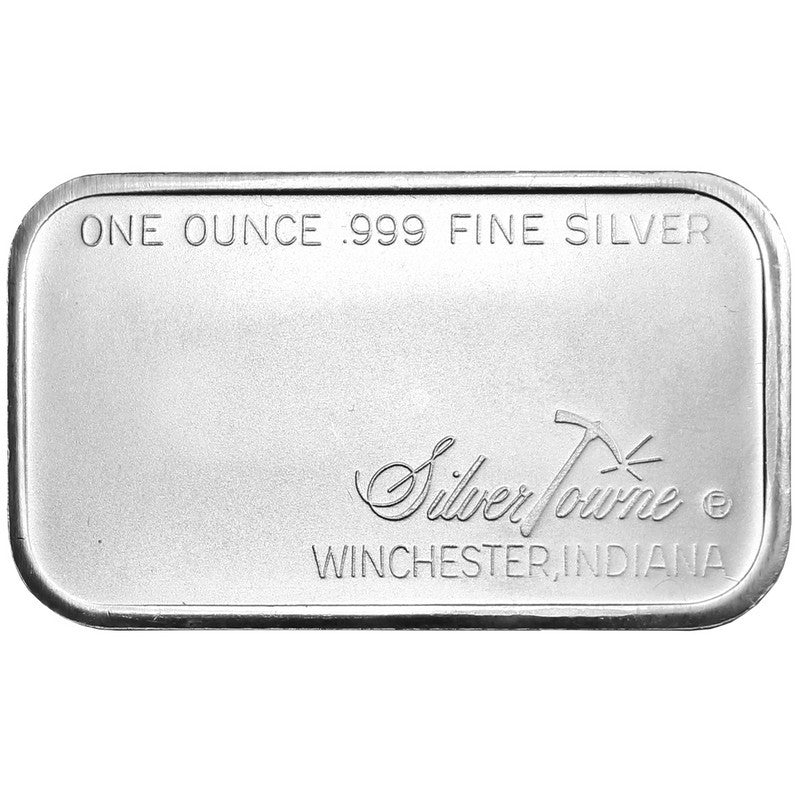 1 oz SilverTowne Prospector Silver Bar