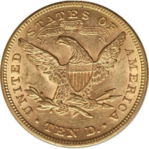 Pre-33 $10 Liberty Gold Eagle Coin AU Grade