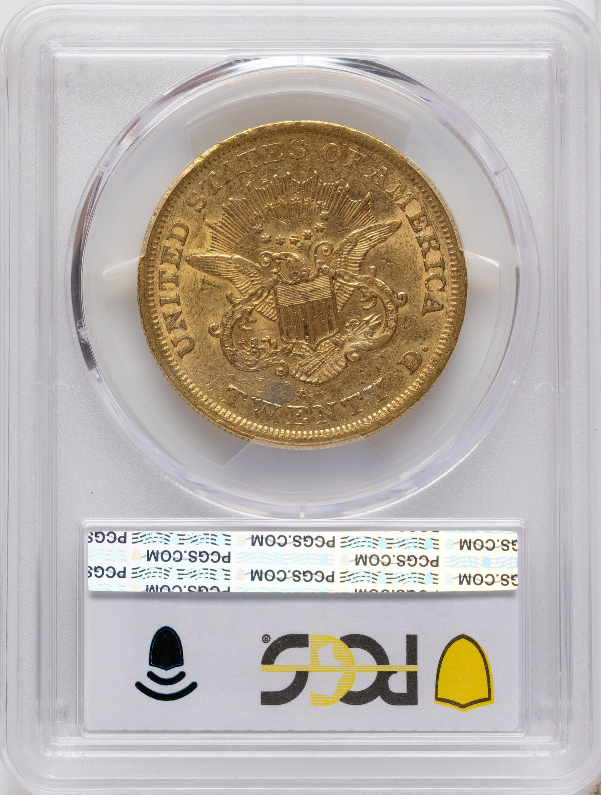 1852 $20 Liberty Double Eagle PCGS XF45