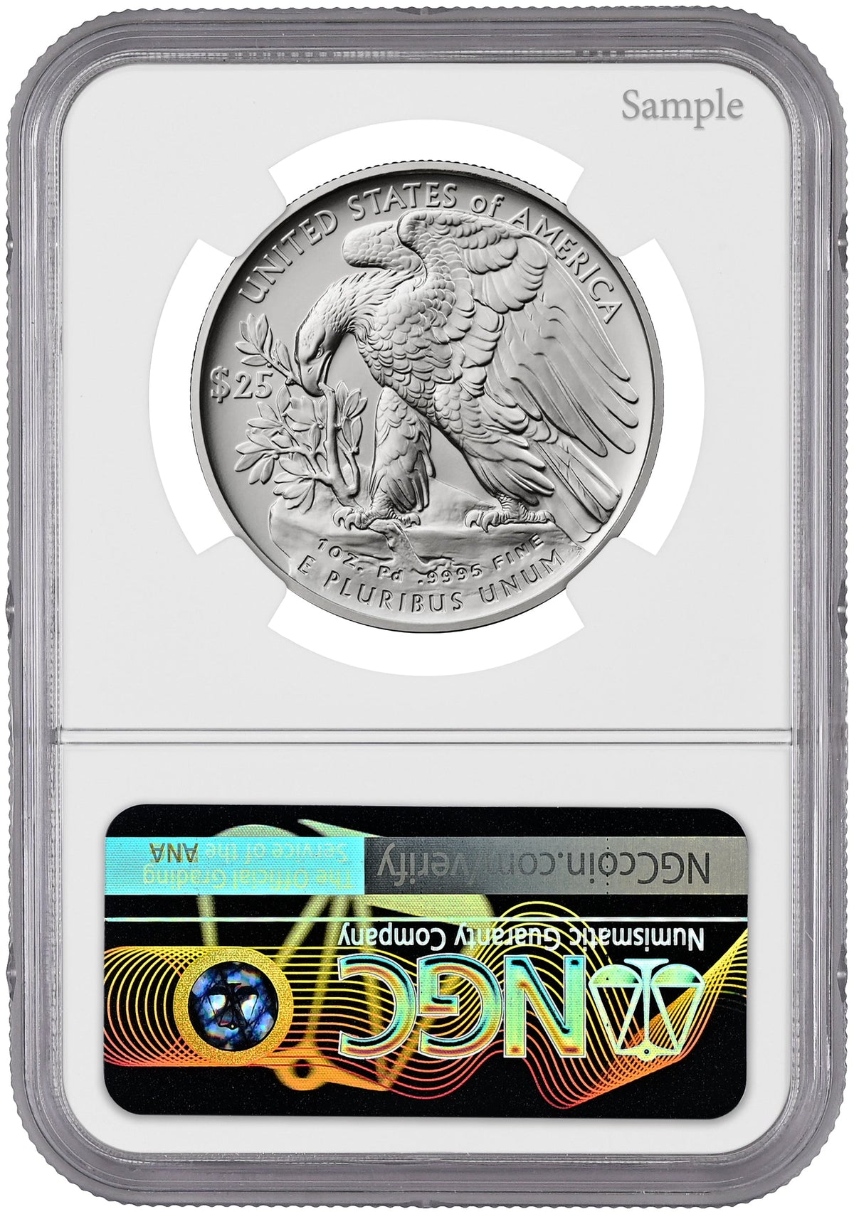 2026-W (1776-2026) $25 Dual Date Liberty Bell Privy Palladium Eagle FDI NGC MS70 Hancock