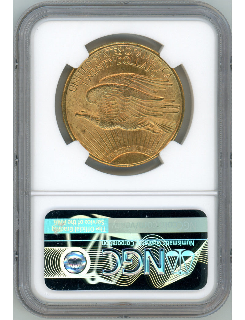 1924 $20 Saint Saint-Gaudens Double Eagle NGC MS65