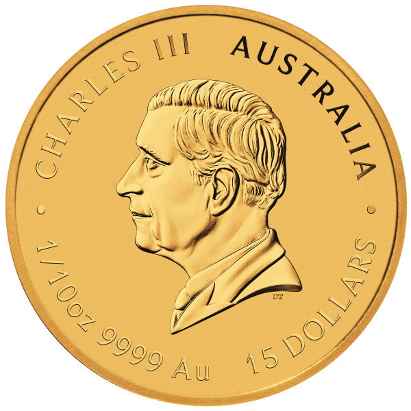 2026 1/10 oz Australian Gold Lunar Horse Coin BU