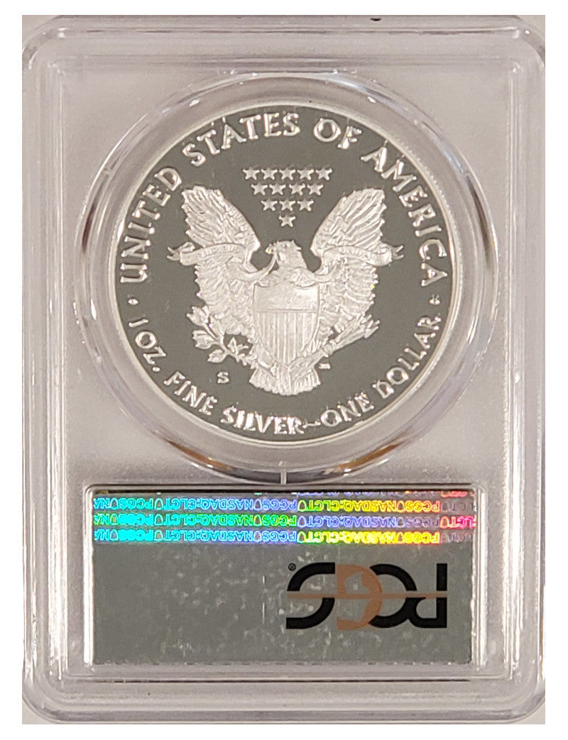 2019-S American Silver Eagle Philly First Day Of Issue PCGS PR70DCAM