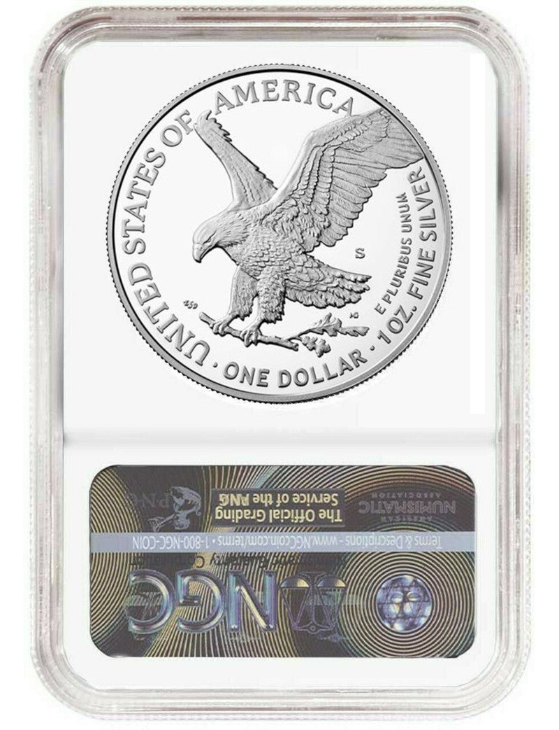 2022-S Proof Silver Eagle Early Releases NGC PF70UCAM