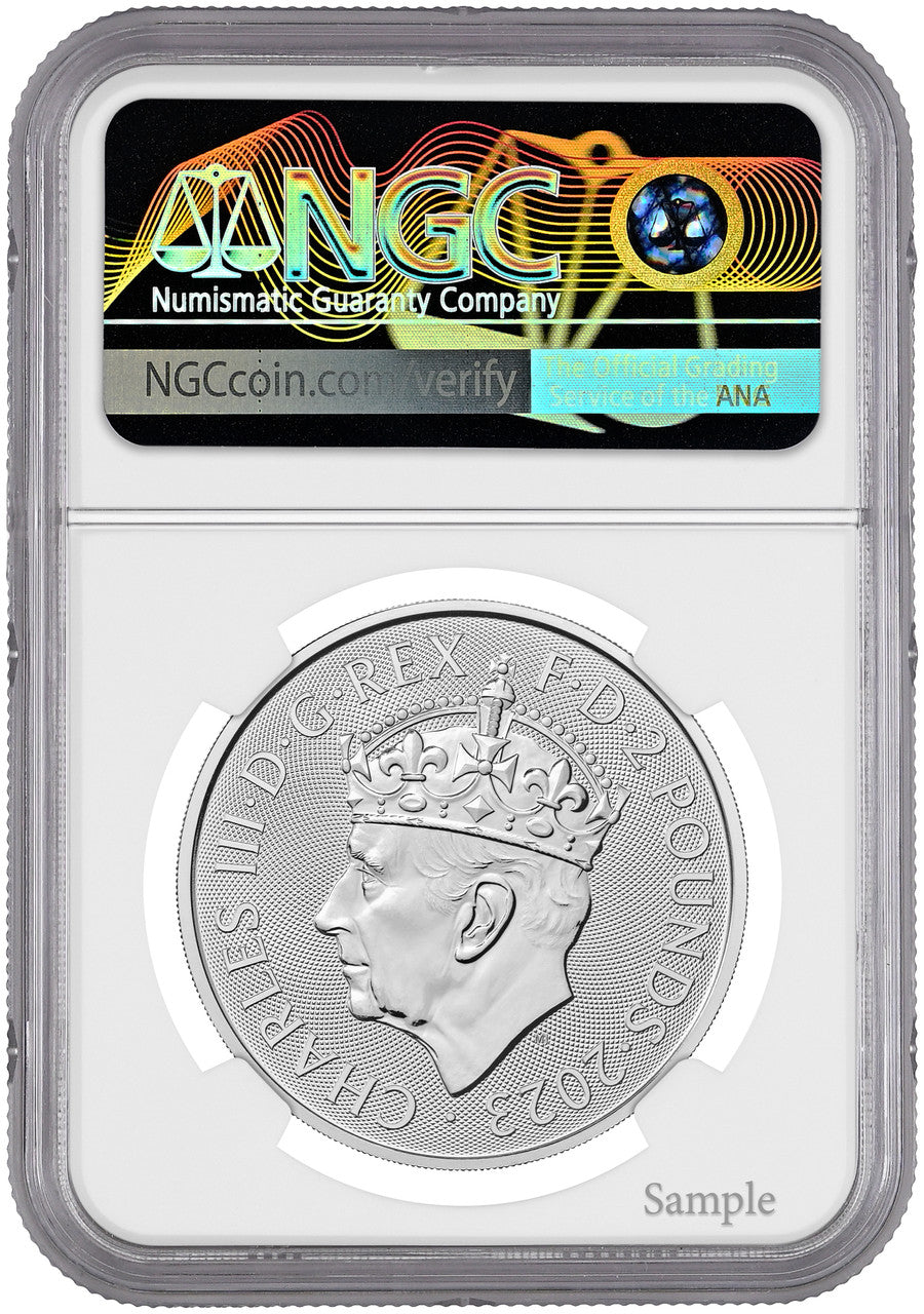 2023 KC III Cypher Coronation Silver Coin First Releases NGC MS70