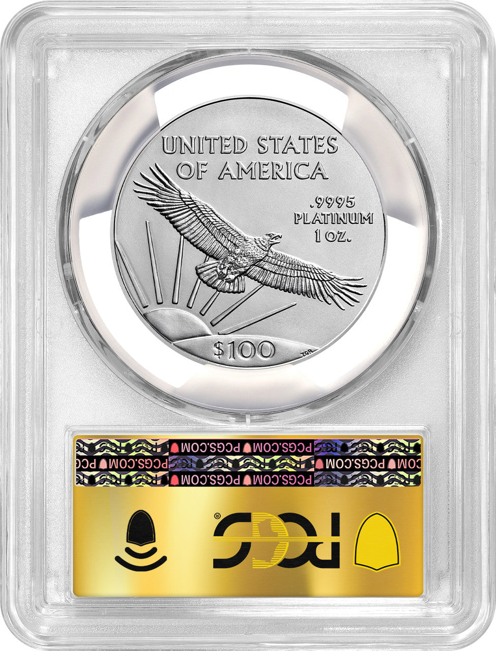 2023 $100 One-Ounce Platinum Liberty Eagle Statue FDI PCGS MS70