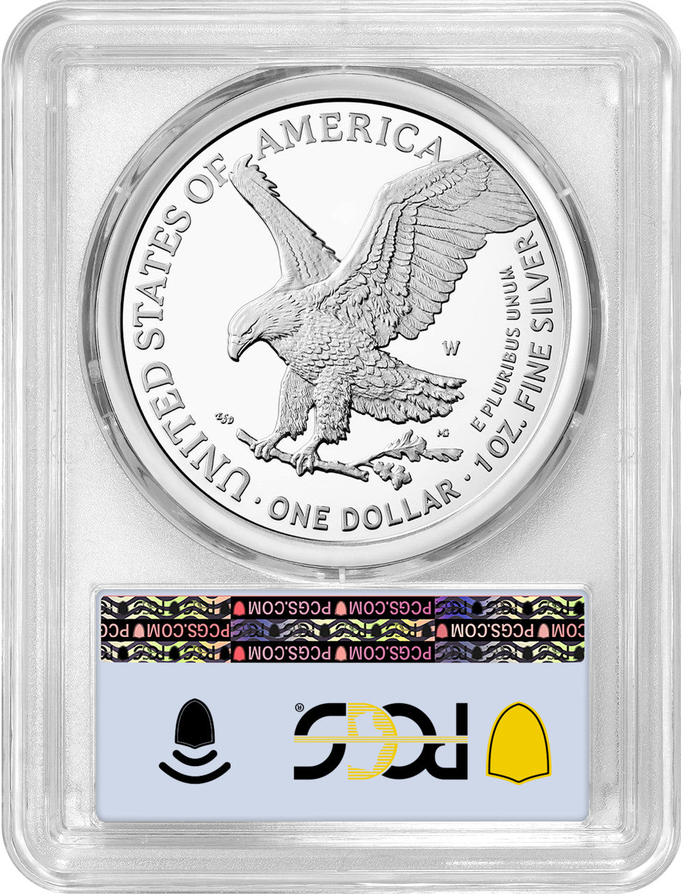 2024-W $1 Silver Eagle First Day of Issue PCGS PR70DCAM