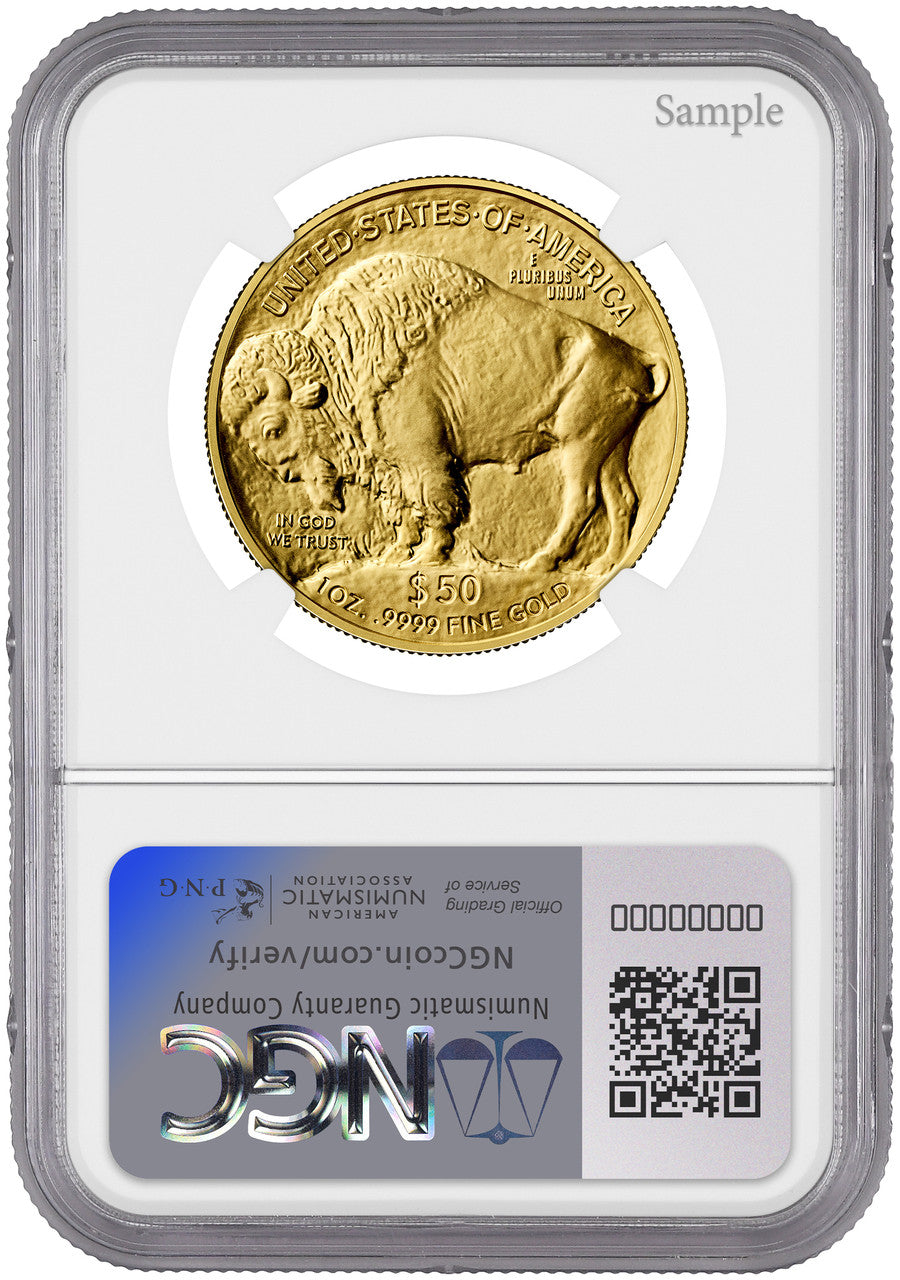 2025 1 oz Gold Buffalo First Day of Issue NGC MS70