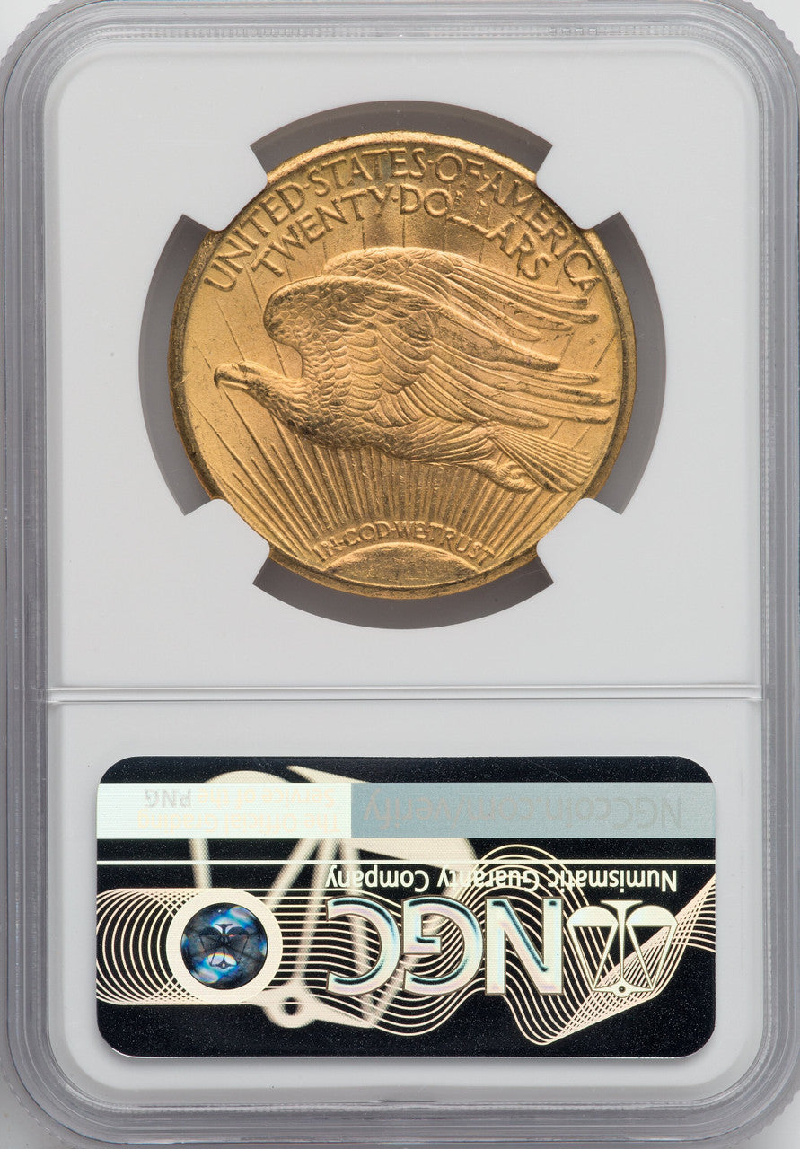 1914-S $20 NGC Plus Saint-Gaudens Double Eagle NGC MS65+