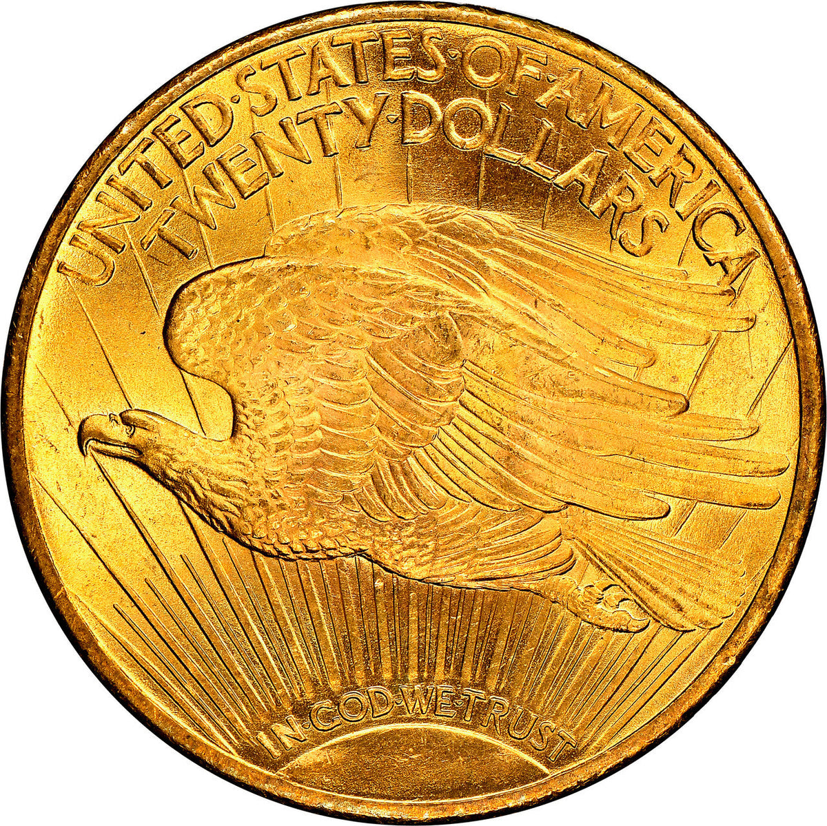 Saint Gaudens Gold Double Eagle Pre-33 BU (Random Date)