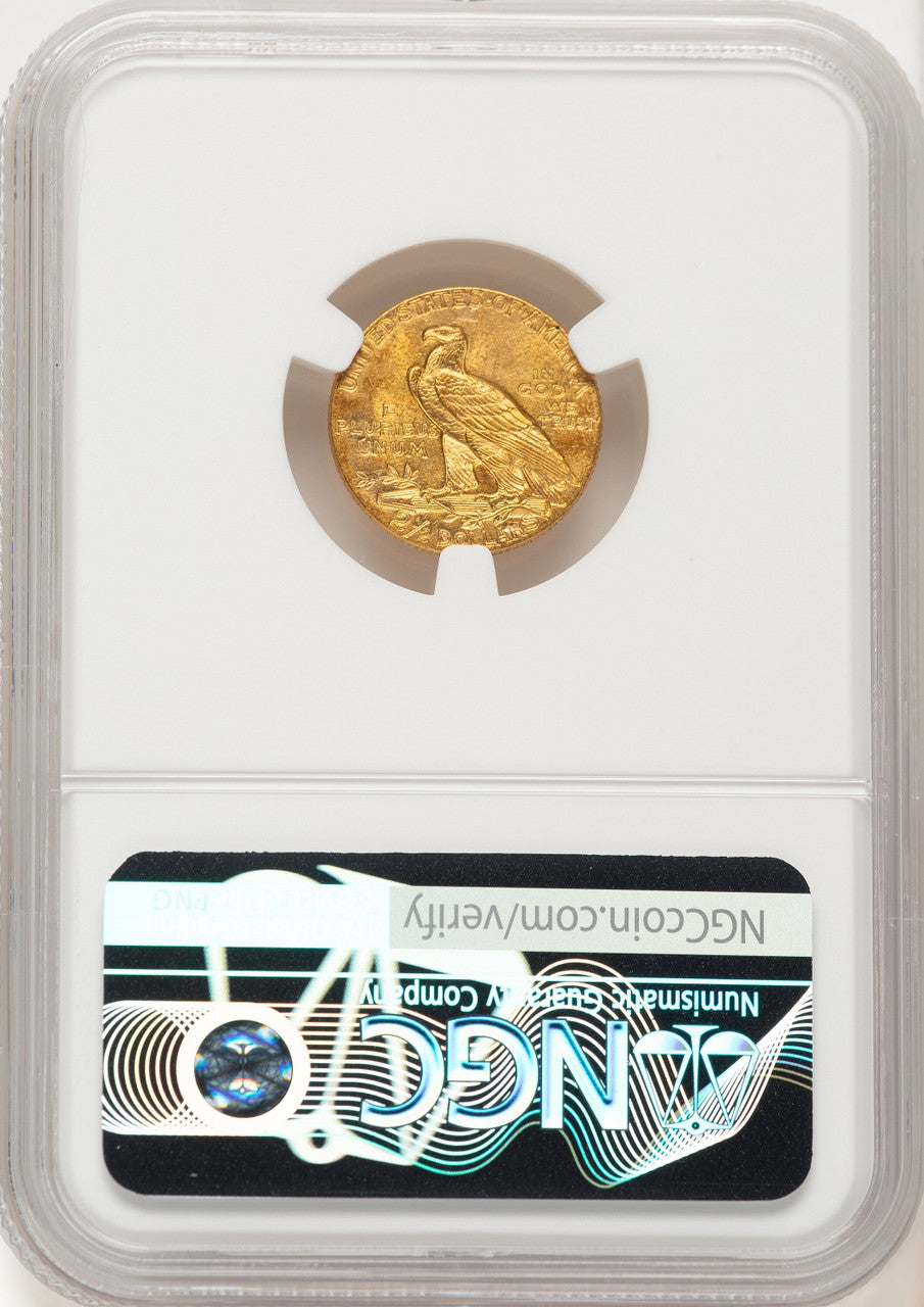 1914 $2.50 Indian Quarter Eagle NGC MS63 (506770025)