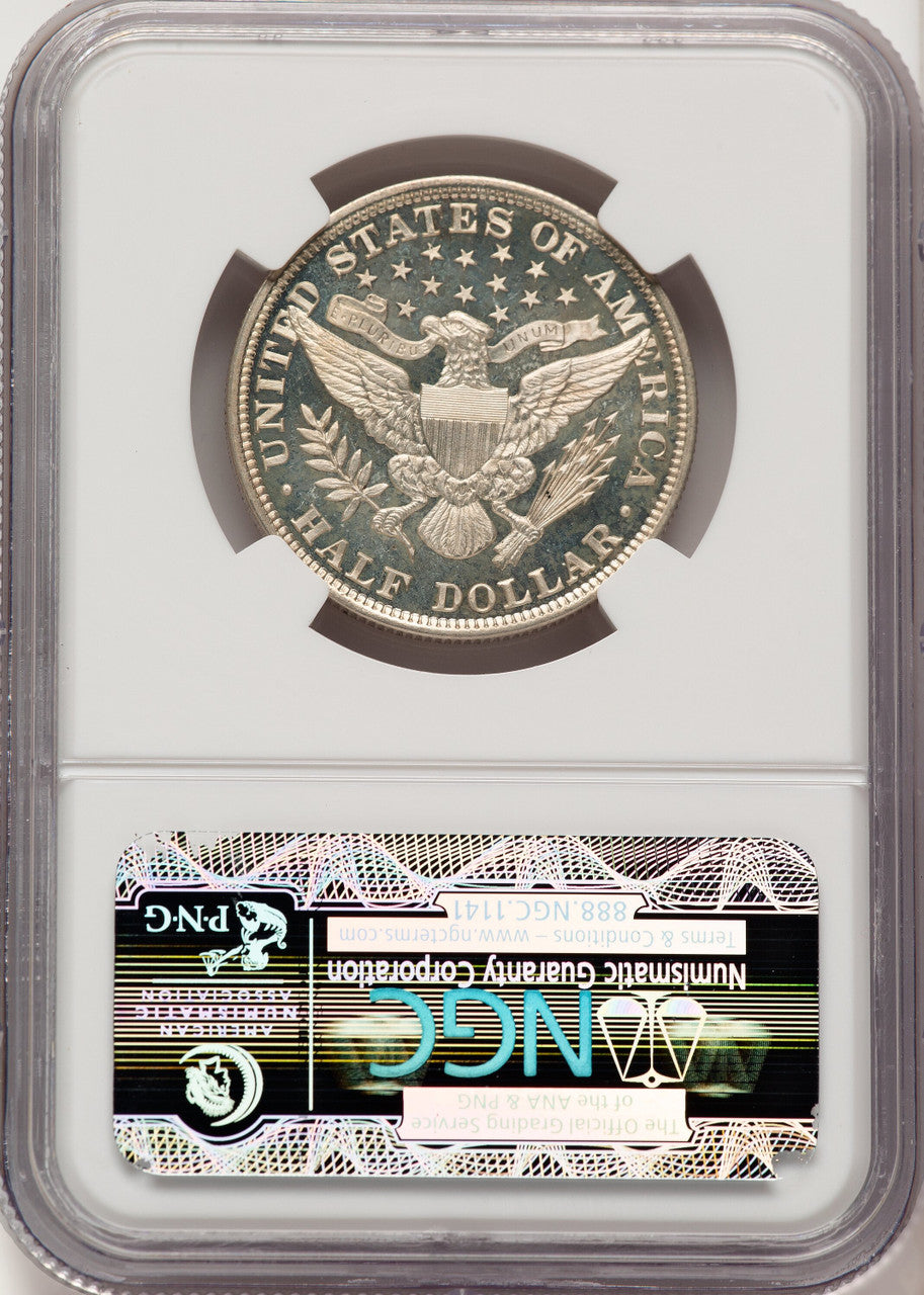 1898 50C CA Proof Barber Half Dollar NGC PR65