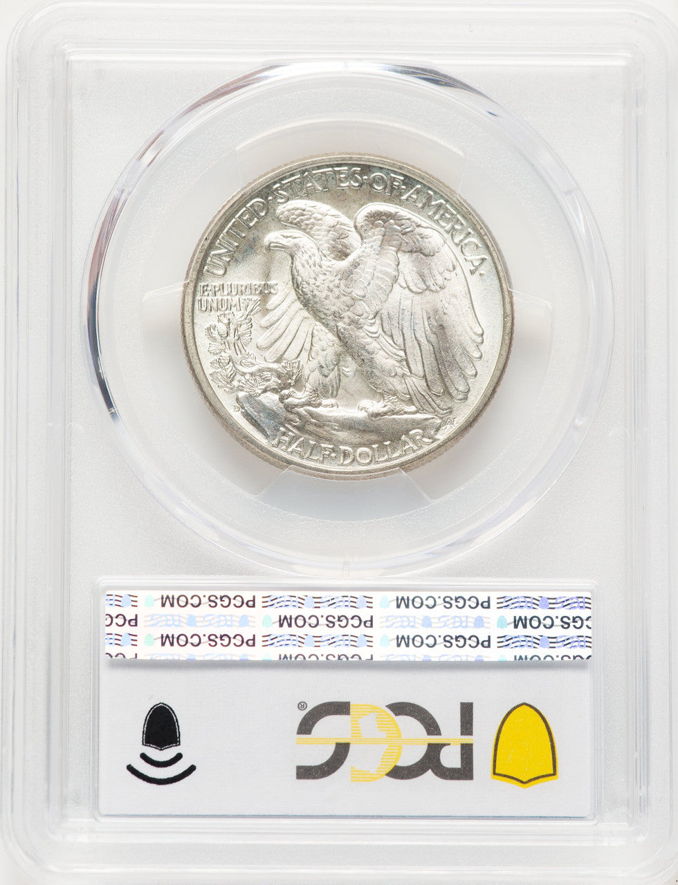1938-D 50C Walking Liberty Half Dollar PCGS MS67