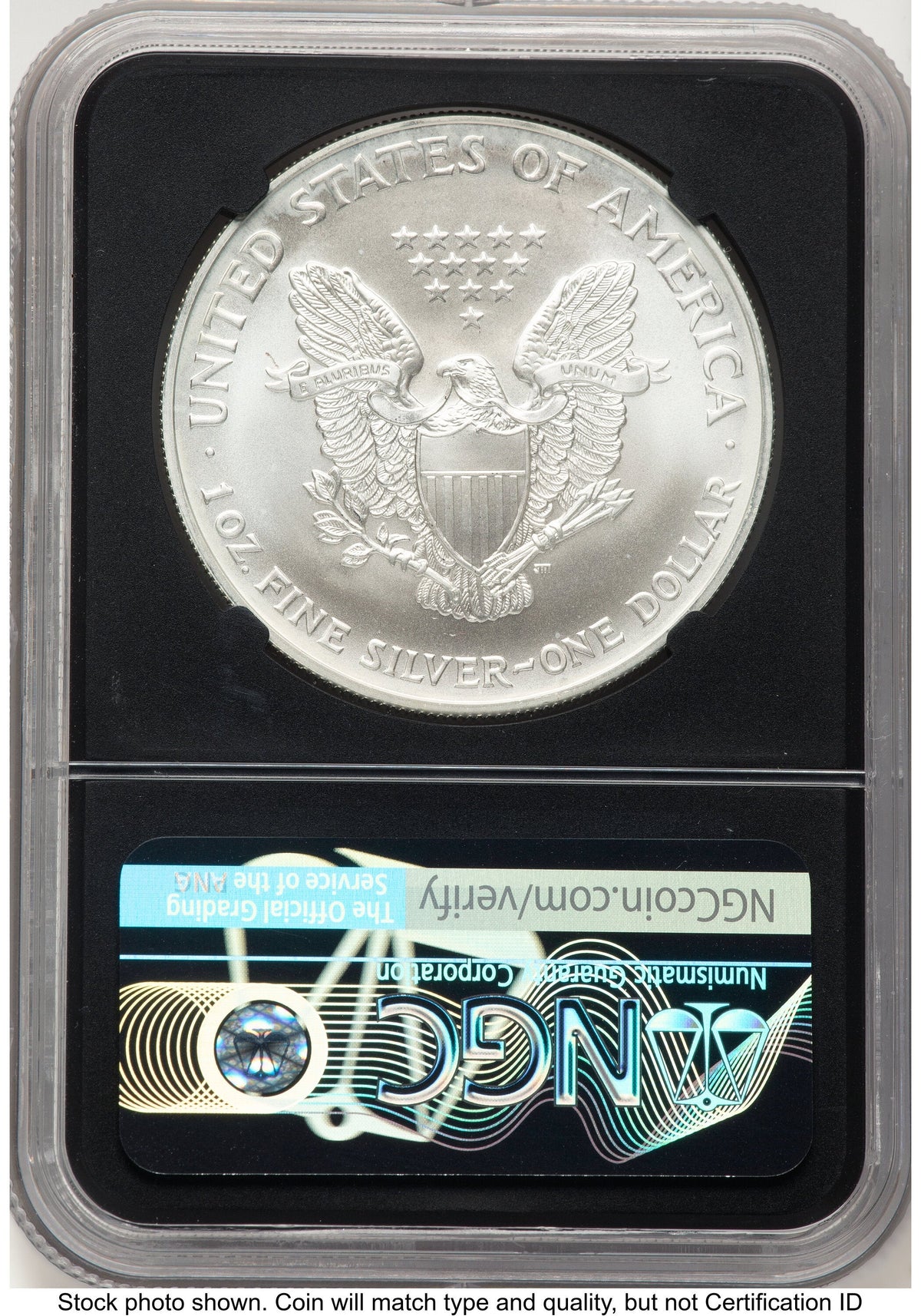 2003 Silver Eagle NGC MS70 Ed Moy