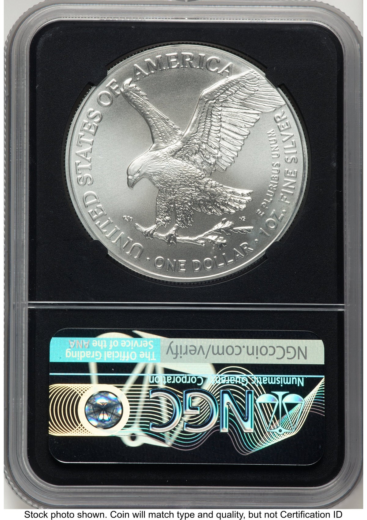 2021 Silver Eagle Type 2 FDI John NGC MS70 Mercanti