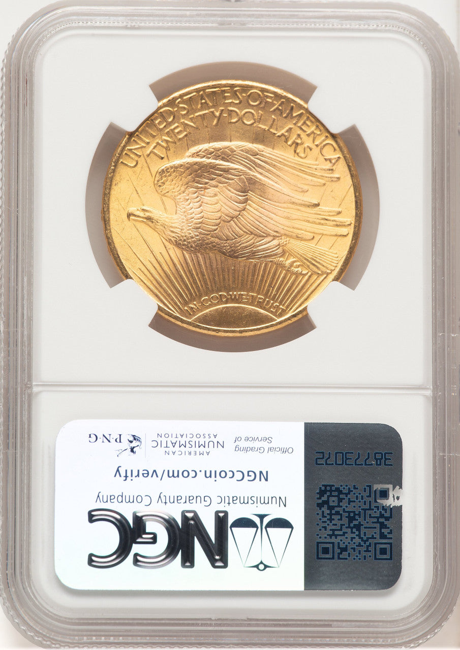 1925 $20 Saint-Gaudens Double Eagle NGC MS67 (571653011)