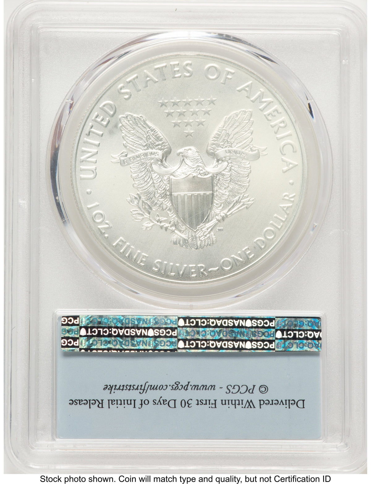 2017 Silver Eagle FS Flag PCGS MS70