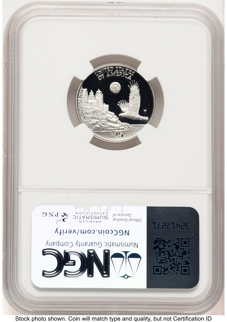1998-W Proof Platinum Eagle 1/4 oz Brown Label NGC PF70 (775785029)