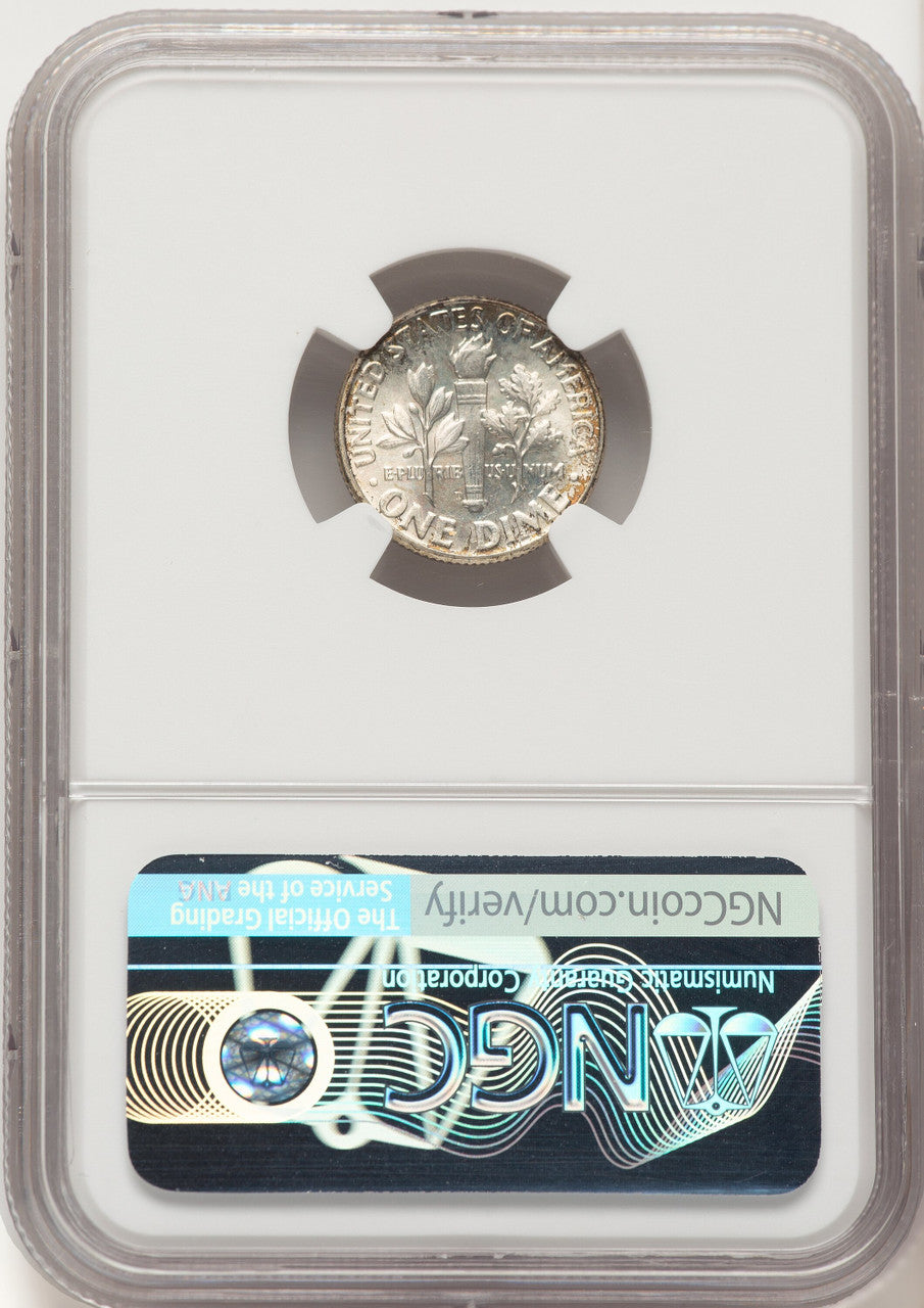 1964-D 10C FB Roosevelt Dime NGC MS67+