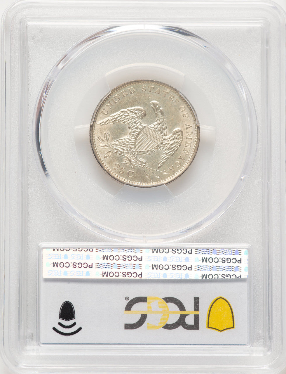 1834 25C Bust Quarter PCGS AU58