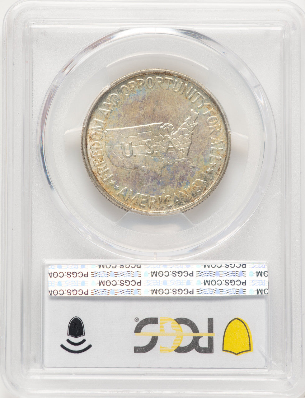 1952-D 50C Washington-Carver Commemorative Silver PCGS MS67 (783786021)