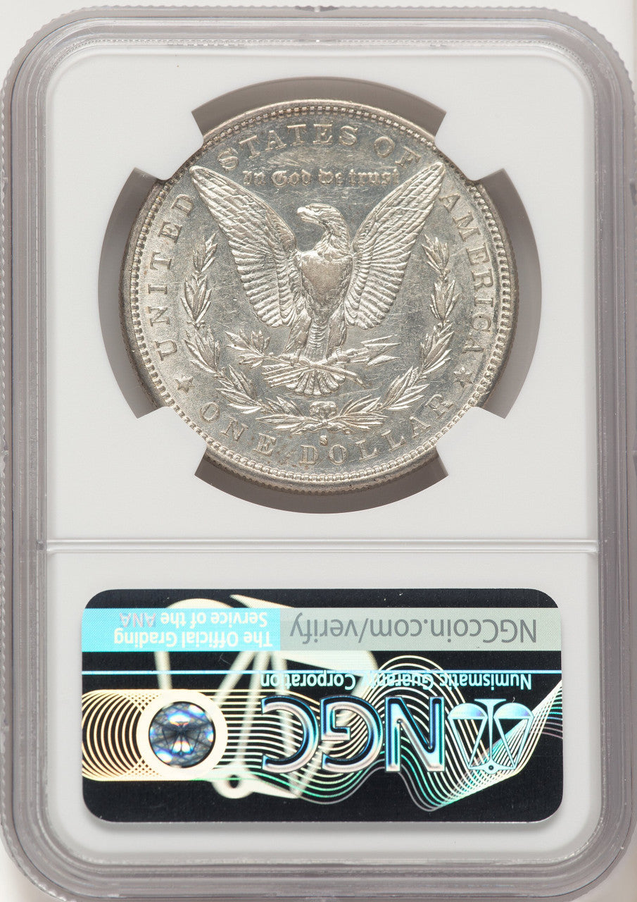 1884-S Morgan Dollar NGC AU55 (784288002)