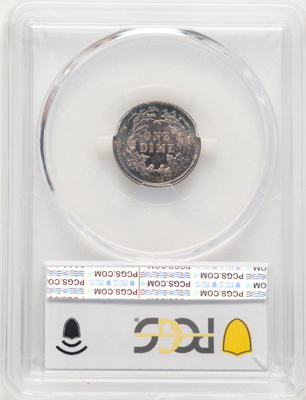 1877-CC 10C Seated Dime PCGS MS65