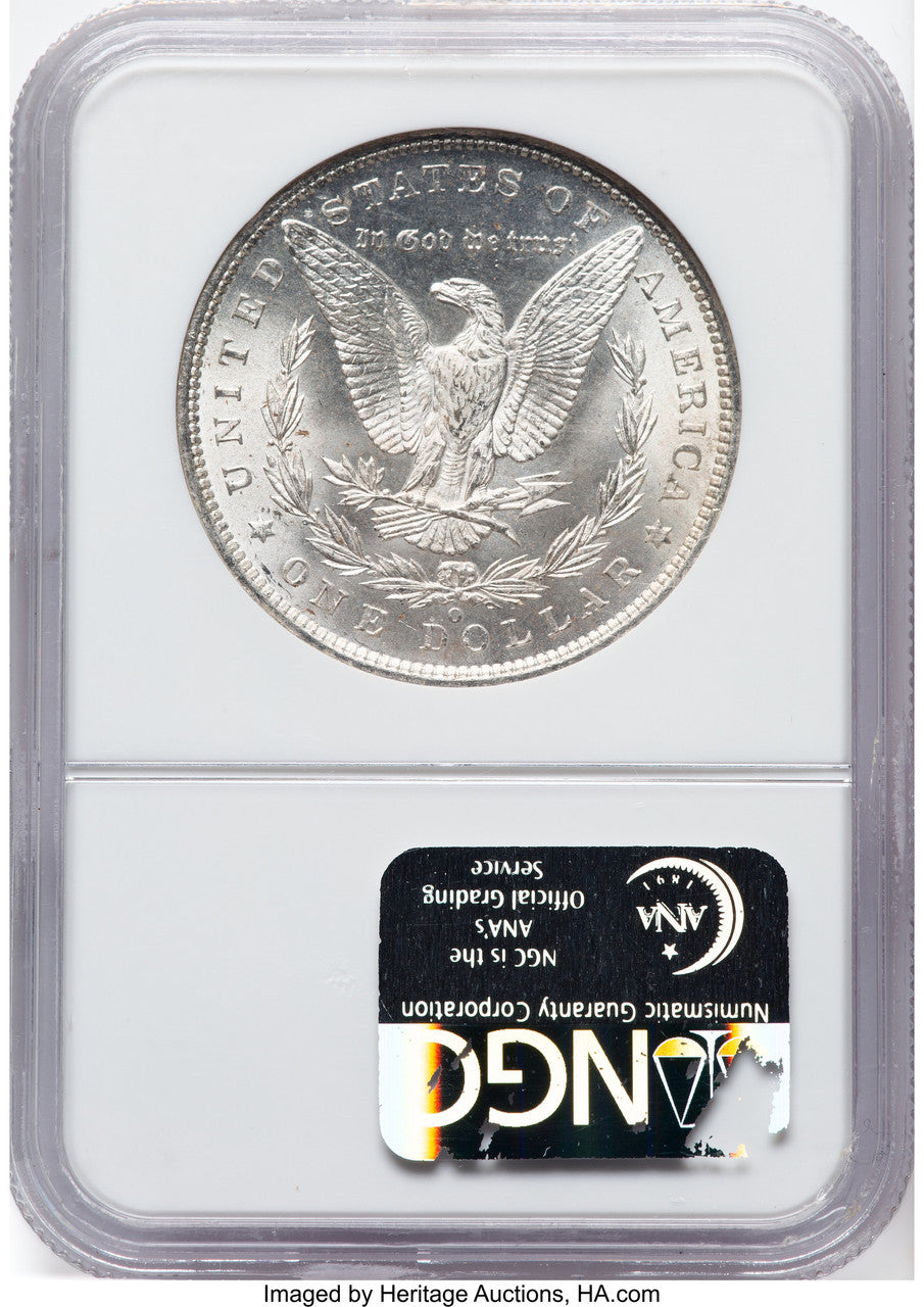 1885-O Morgan Dollar NGC MS67