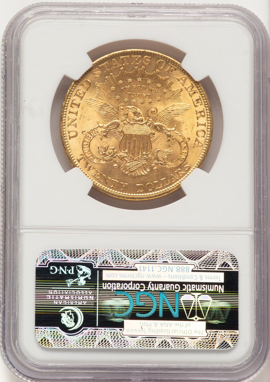 1904 $20 Liberty Liberty Double Eagle NGC MS65