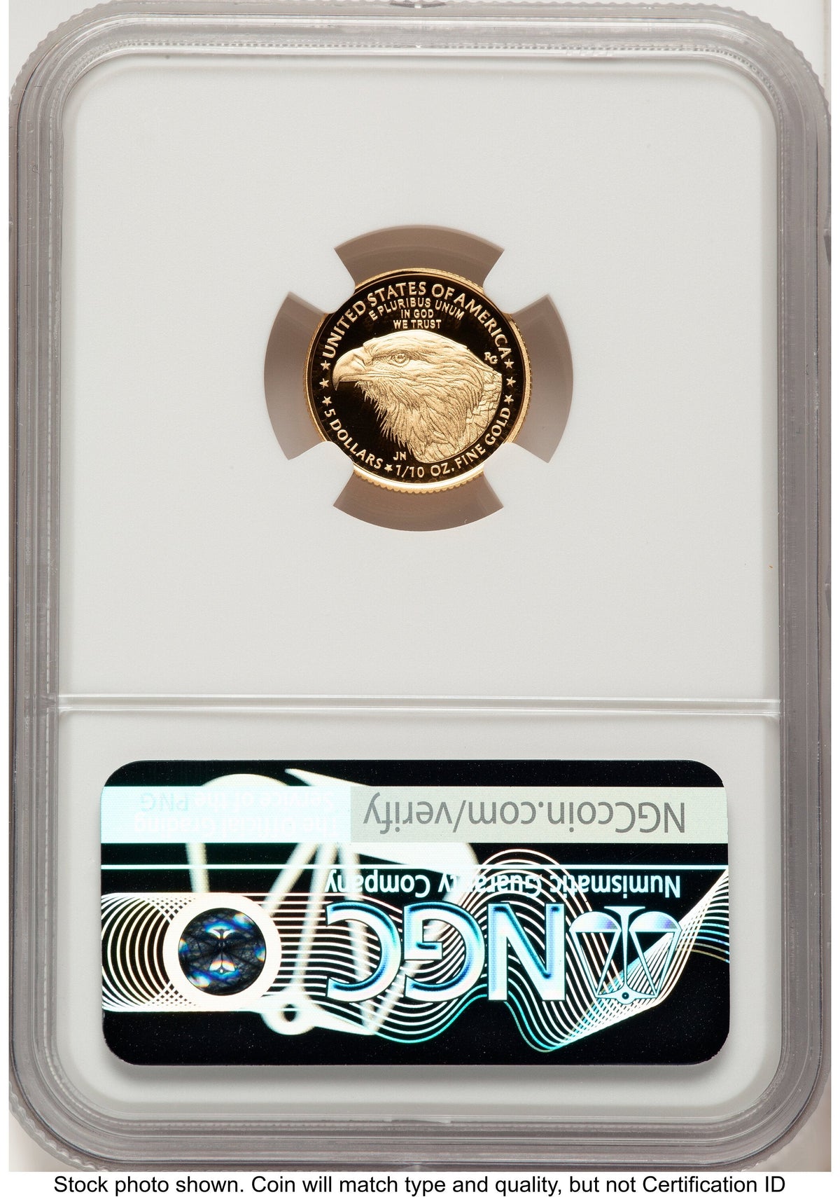 2023-W Proof Gold Eagle 1/10 oz Red Book NGC PF70