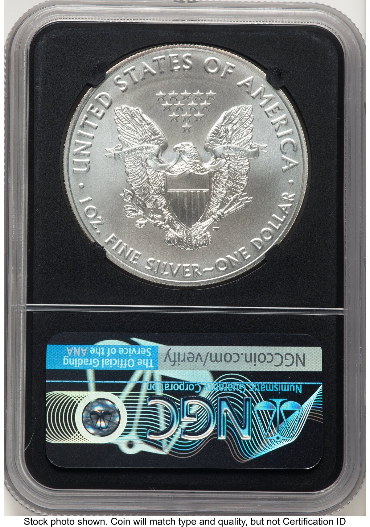 2021 Silver Eagle Type 1 FDI John NGC MS70 Mercanti