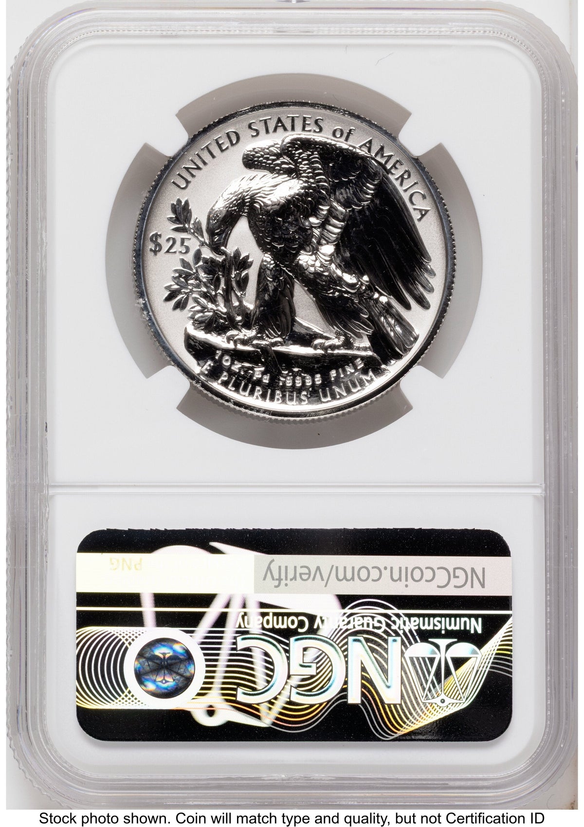 2025-W Palladium Eagle 1 oz REV NGC PF70 Ed Moy