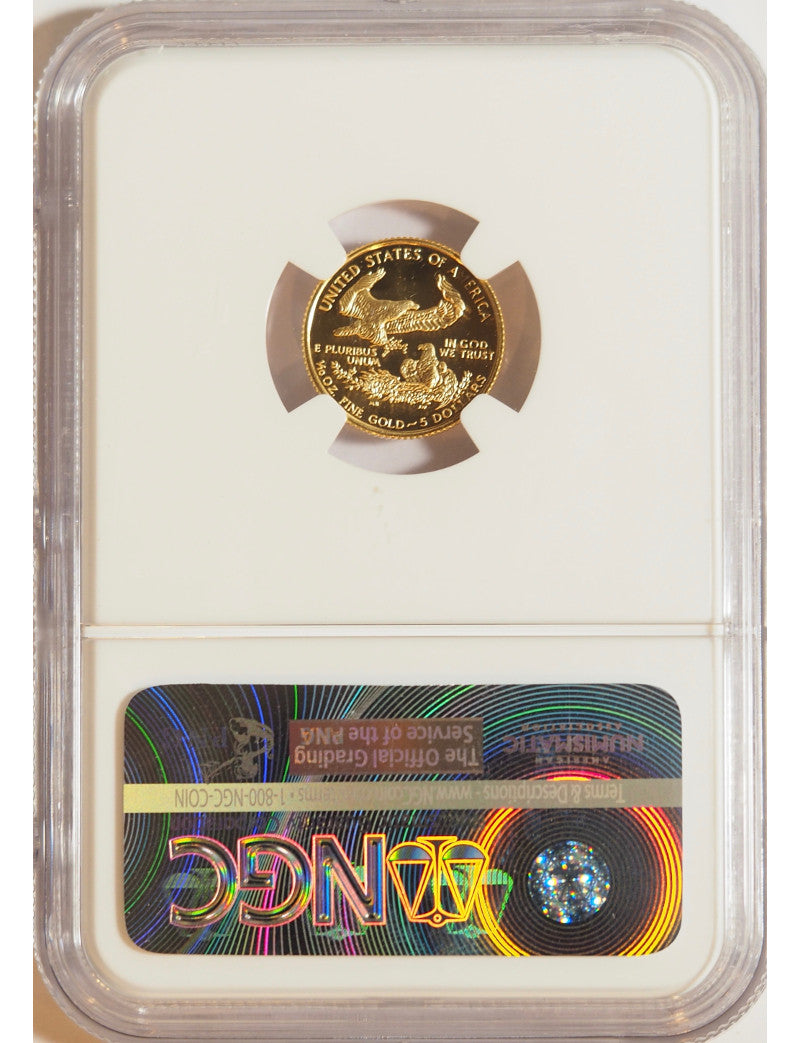 2019 1/10 oz U.S. Mint Proof Gold Eagle NGC PF70 Ultra Cameo