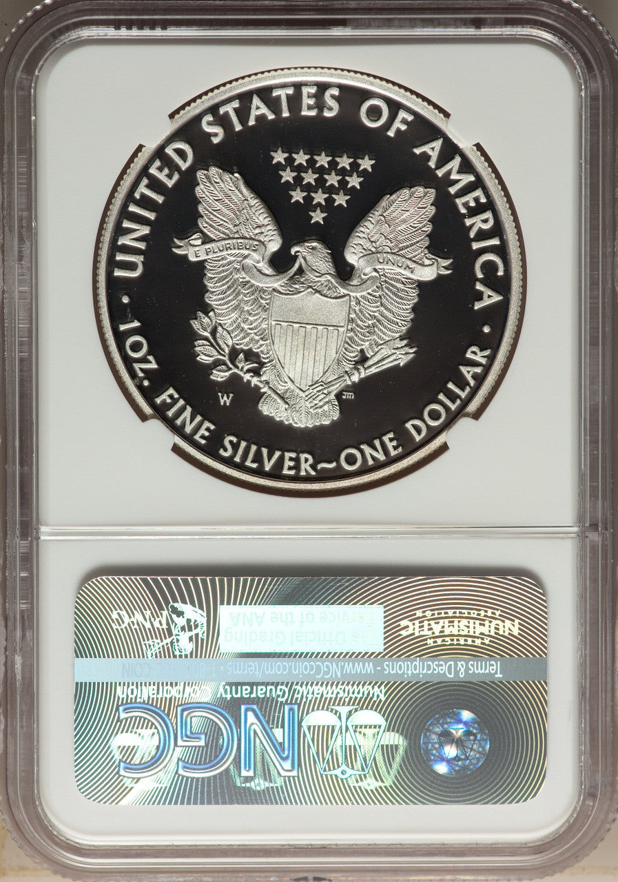 2011-W S$1 Silver Eagle NGC PF70