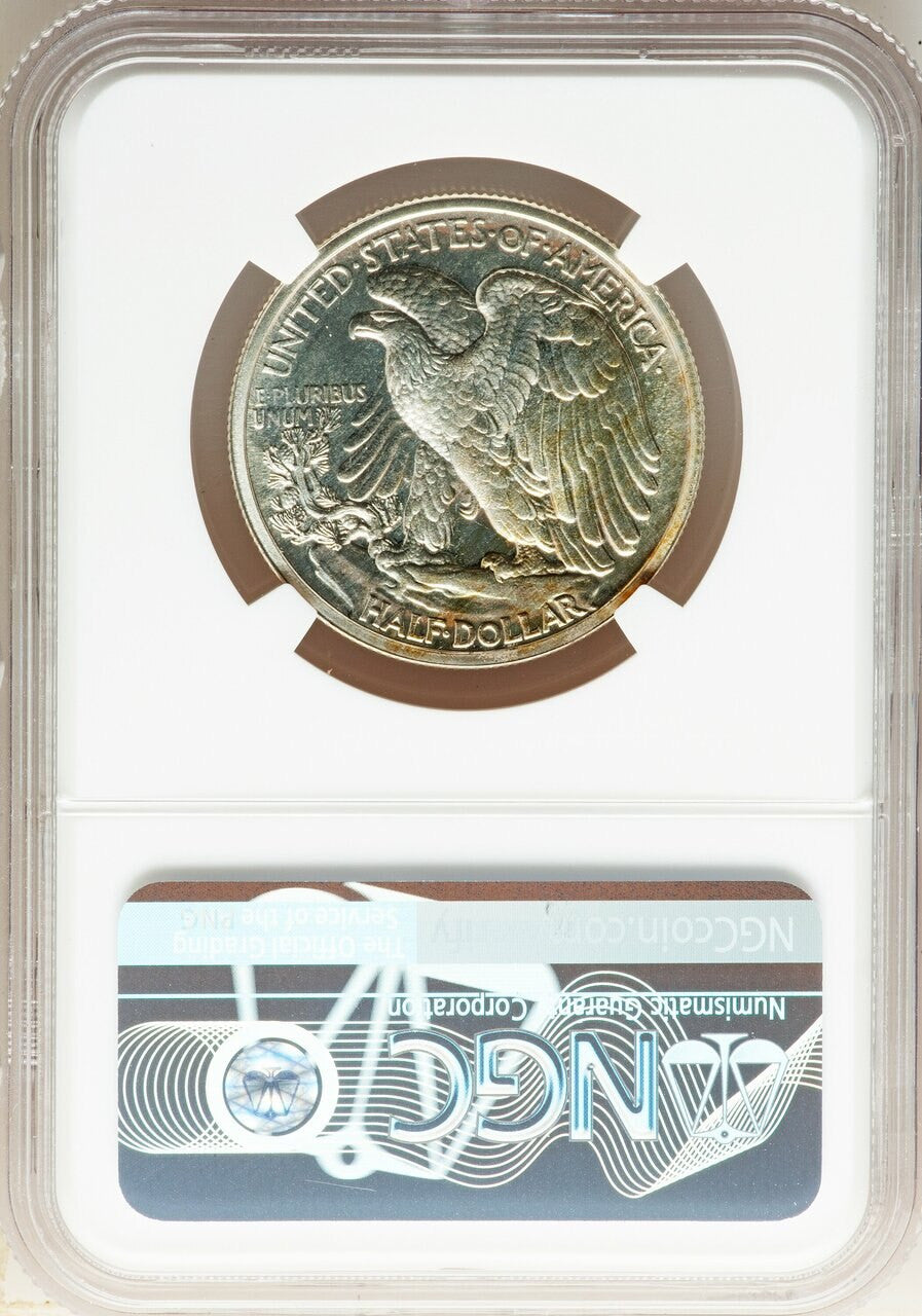 1938 50C Proof Walking Liberty Half Dollar NGC PR68