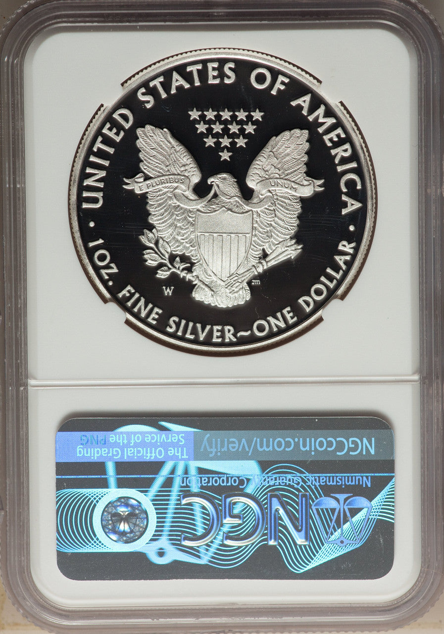 2011-W S$1 Silver Eagle NGC PF70
