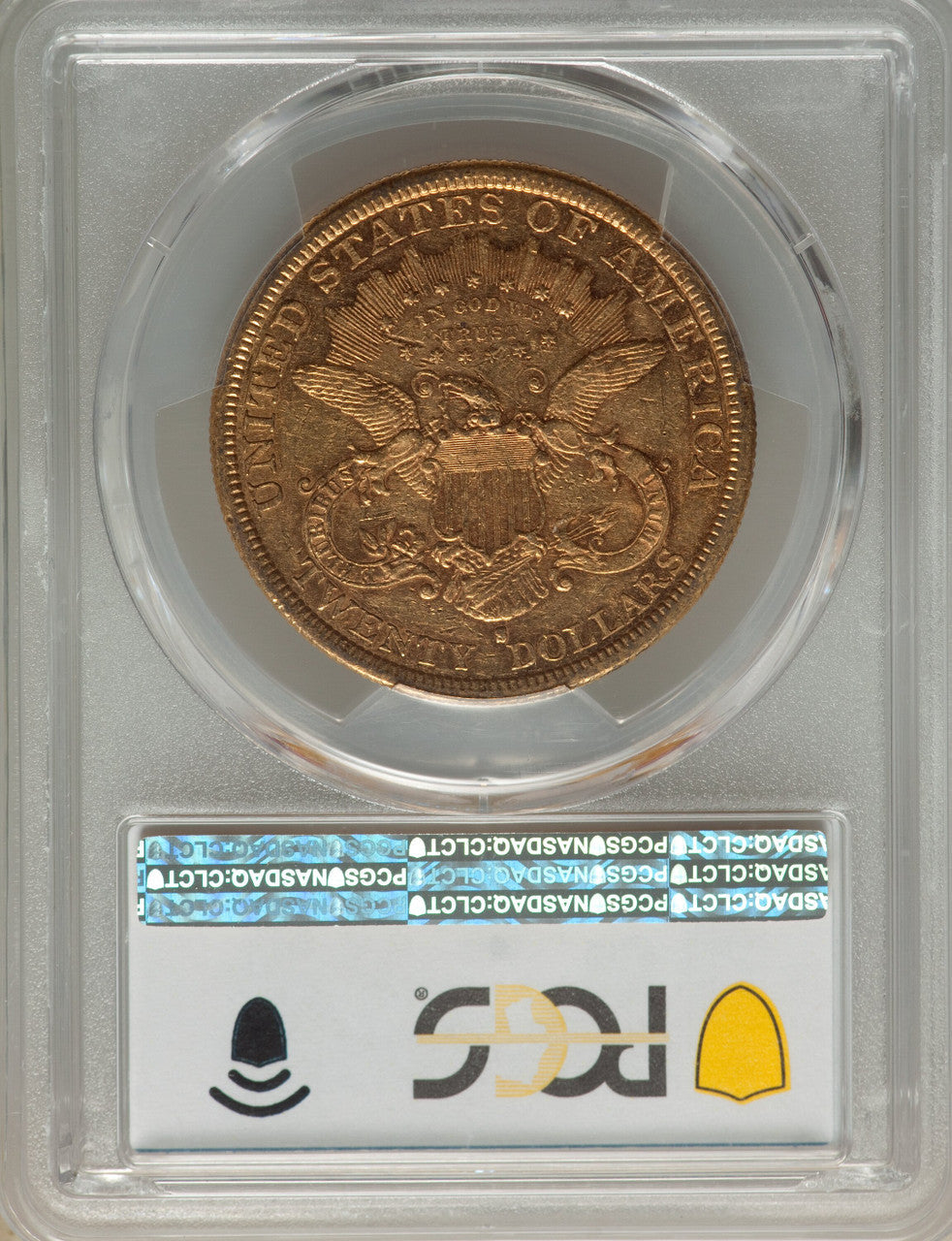 1879-S $20 Liberty Double Eagle PCGS AU53