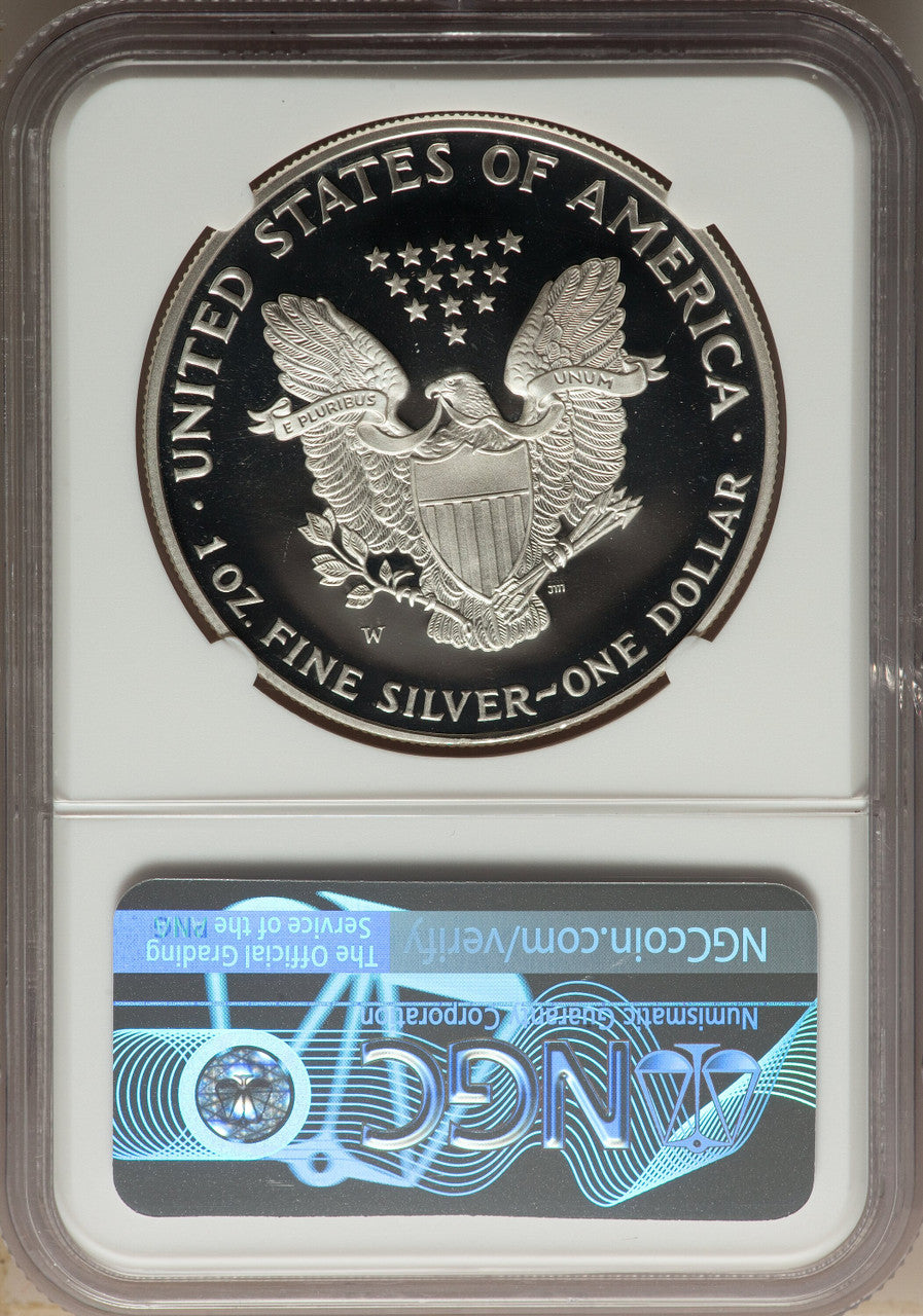 1995-W ASE NGC PF69 Mike Castle Signed