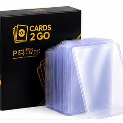 CARDS 2 GO Premium Trading Card Sleeves – 100 Pack