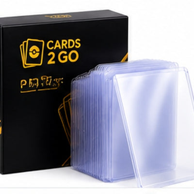 CARDS 2 GO Premium Trading Card Sleeves – 100 Pack