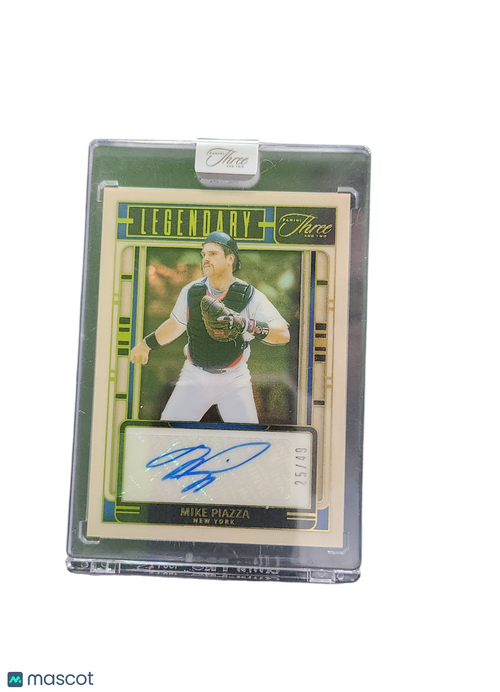 2025 Panini Three and Two Legendary Mike Piazza #LS-MP 25/49