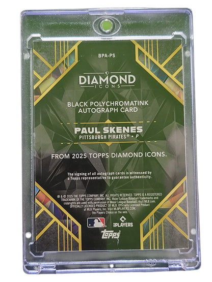 2025 Topps Diamond Icons Black Polychromatink Paul Skenes #BPA-PS 02/15
