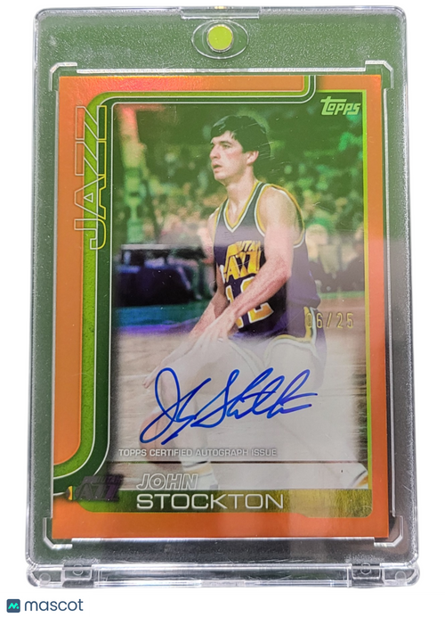 2025 Topps John Stockton #TFRA-JS Orange 06/25
