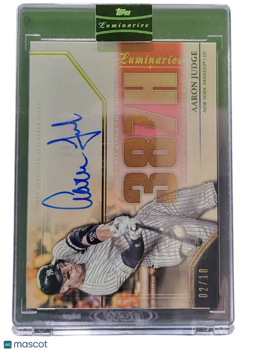 2020 Topps Luminaries Hit Kings Aaron Judge #HK-AJ 02/10