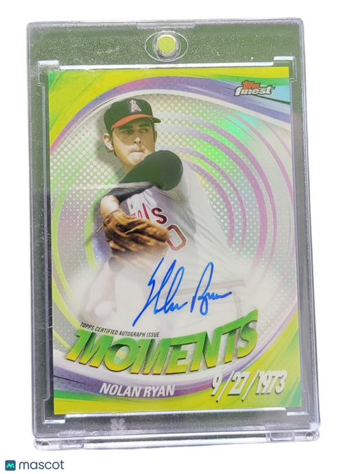 2025 Topps Finest Finest Moments Autographs Nolan Ryan #FMA-NR