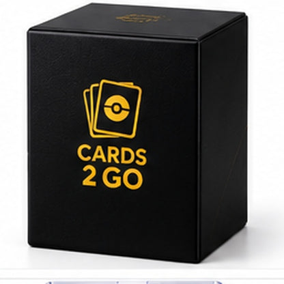 CARDS 2 GO Trading Card Deck Box – 100+ Card Capacity