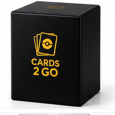 CARDS 2 GO Trading Card Deck Box – 100+ Card Capacity