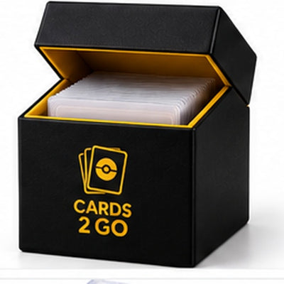 CARDS 2 GO Trading Card Deck Box – 100+ Card Capacity