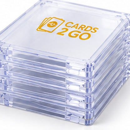 CARDS 2 GO 35pt Magnetic Trading Card Holders – 5 Pack