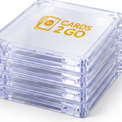 CARDS 2 GO 35pt Magnetic Trading Card Holders – 5 Pack